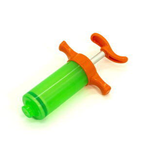 Precision injector for making soft plastic fishing lures
