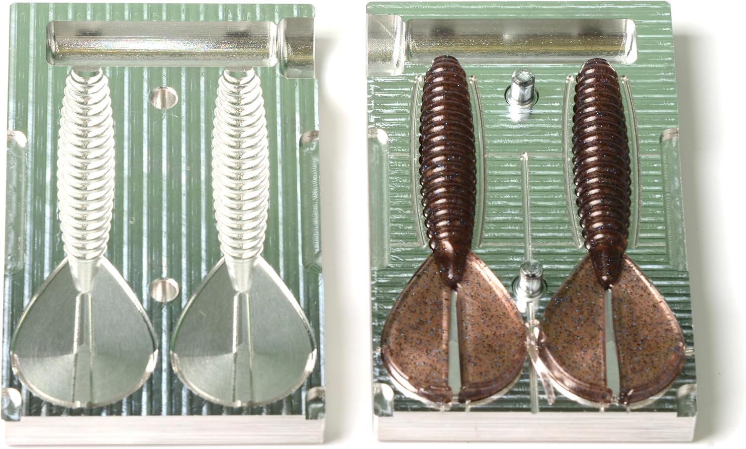 Aluminium Twin-Tail Creature Mold, 3.4 in — product view